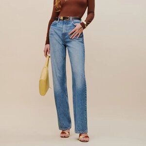 NWOT Cary High Rise Slouchy Straight Leg Jeans